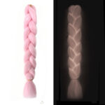 Luminous Fluorescent Chemical Fiber Wig Big Braid - Image 7