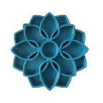 Popular Spot Pet Slow Food Tray Easy To Clean Energy-consuming Hard And Bite-resistant Cat And Dog Licking Tray Feeding Mat - Image 2