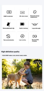 HD Pet Thumb Camera Outdoor Sports Magnetic Mini - Image 9
