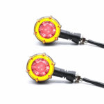 Turn Signal Lights, Motorcycle Modification LED Two-Color Water Indicator Signal - Image 6