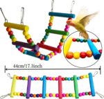 7PCs Parrot Toys Bird Cage Accessories - Image 9