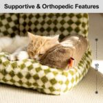 Fluffy Cat Couch  Washable Pet Couch Bed For Cats And Small Dogs Up To Non-Slip Dog Beds - Image 5