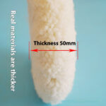 8-inch Thick Pure Polishing Wheel Thread Car Paint Mirror Polishing Double-sided Wool Ball - Image 4