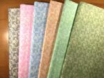 Floral Six Color Cotton Printed Fabric With Twill Width Of 1.6 Meters - Image 5