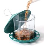 Outdoor Garden Hanging Transparent Bird Feeder - Image 5