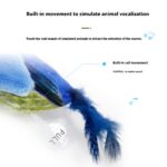 Pet Simulation Bird Sound Plush Toy Can Be Hung - Image 4