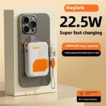 Five-in-one Power Bank Magnetic Wireless Charger With Cable - Image 4