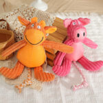 New Pet Dog Plush Sounding Cartoon Cow Cartoon Pig Animal, Bite-resistant Pet Toys - Image 4
