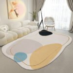 Cashmere Floor Mat Nordic Light Luxury Irregular - Image 5