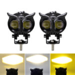 Motorcycle Owl Lens Two Color Spotlight - Image 5