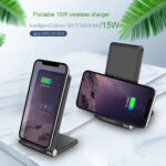15W Folding Wireless Charger Stand - Image 4