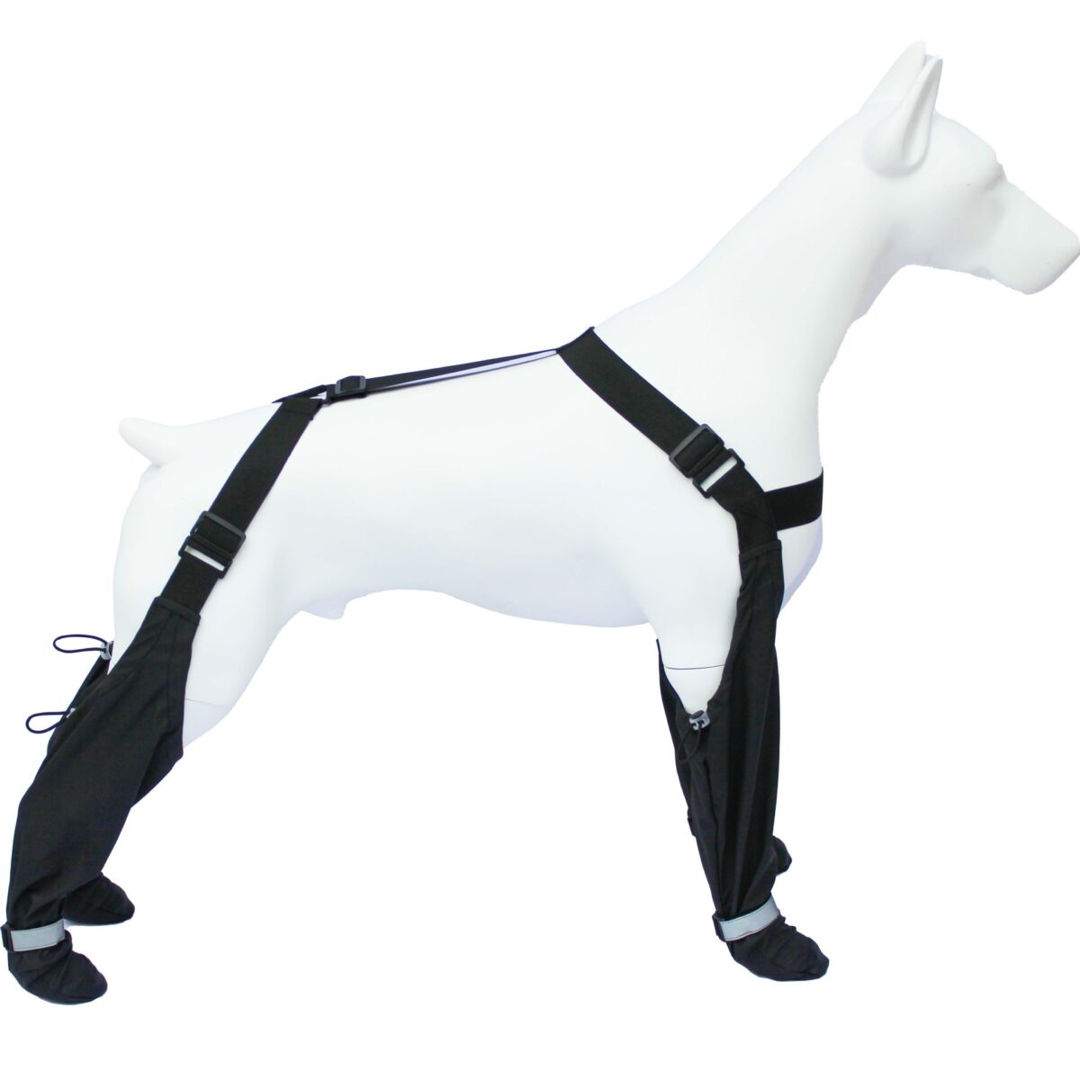Elastic Belt With Reflective Pet Shoes Waterproof - Image 3