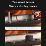 Alloy Cable Seperater HD Computer Audio And Video Two-way Conversion - Image 4