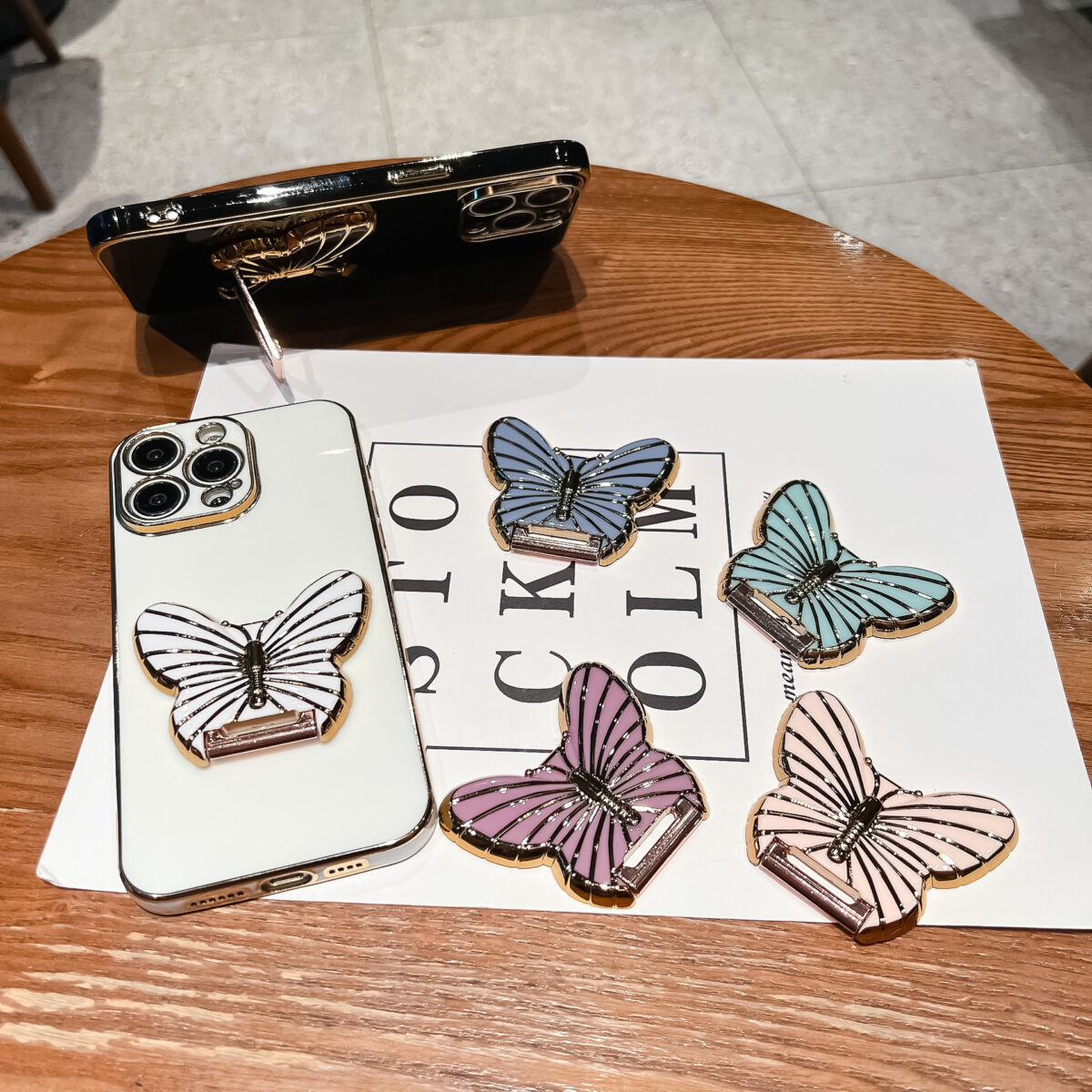 Phone Case Sticker Bracket Horizontal And Vertical Dual-purpose Bracket - Image 4
