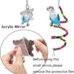 7PCs Parrot Toys Bird Cage Accessories - Image 3