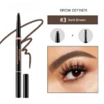 Waterproof And Sweat-proof Distinct Look Three-dimensional Line Carving Triangle Eyebrow Pencil - Image 2