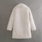 Loose Fashion Mid-length Fur Overcoat Coat - Image 4