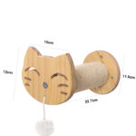 Pine Solid Wood DIY Cat Climbing Frame Cat Wall Hanging - Image 6