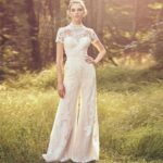 Bride Pants Suit Wedding Bridal Gowns Short Sleeve Jumpsuit - Image 5