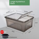 Silkworm Feeding Pet Box Turtle Jar - Image 8