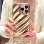 Matte Plating Shell Water Ripple Applicable Mobile Phone Soft Case - Image 9