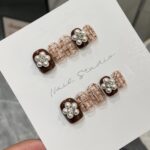 Autumn And Winter New Year Bride Wears Nail Finished Nail Patch - Image 4