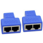 RJ45 Network Three-way Tee Network Cable Cable Seperater Network Cable Extension One Divided Into Two Adapter IPTV Network Cable Connector - Image 4