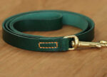 Leather Red Blue Green Pet Traction Strap - Image 3