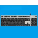 G413 Gaming Electronic Sports Mechanical Keyboard Desktop Backlight 104 Key Metal Panel - Image 3