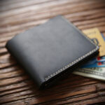 Vintage Crazy Horse Leather Short Wallet - Image 7