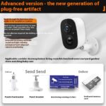 Battery Surveillance Camera Wireless Wifi Connection Mobile Phone Remote Plug-in Punch-free - Image 10
