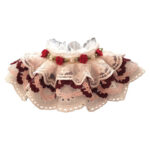 Cotton Lace Adjustable Bib Vip Bow - Image 3