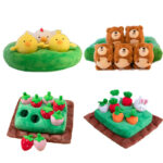 Pet Pull Radish Chick Gopher Hide And Seek Plush Toy - Image 3