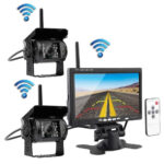 Forklift Truck Harvester 7 Inch Car Wireless Reversing Video Display Camera - Image 2