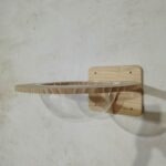 Wall-mounted wooden cat litter - Image 2