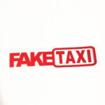 Fake Taxi Drifting Sign Funny Car Sticker - Image 9