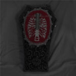 Terrifying Rib Coffin Shaped Long Pillow