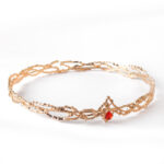 Gem Crystal Crown Hair Clasp Ladies - Image 4