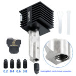 3D Printer Accessories A1A1 Mini Model Nozzle Assembly Hardened Steel Hot End - Image 2