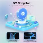 Android Large Screen 101-inch Universal Rotation Shaking Head Doll For Car All-in-one Navigation Machine - Image 3
