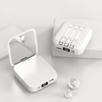 Beauty Mirror Power Bank Comes With Cable Portable Mini - Image 6