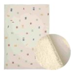 Living Room Carpet Geometric Lines Sofa Coffee Table Blanket - Image 5