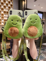 Autumn and winter avocado phone case