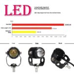 External Fisheye Lock And Load Spray Motorcycle Spotlight - Image 5