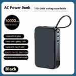 Battery Two-in-one Power Bank With Cable Plug - Image 3