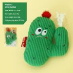 Colorful Cactus Cat Bite-resistant Self-Hi Toy - Image 7