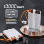 With Cable Power Bank 225W Super Fast Charge Portable Power Source - Image 6