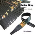 Color Printing Folk Guitar Shoulder Strap Musical Instrument Accessories