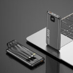 PD66W Fast Charge Power Bank 20000 MA Large Capacity With Cable Mobile Power Supply - Image 8