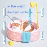 Bathtub Pet Bed Autumn And Winter Warm Nest Cat Dog Deep Sleeping Bed Cat Teaser Toy - Image 3